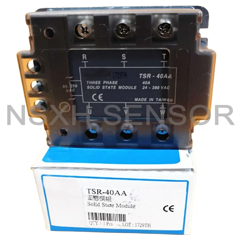 

TSR-40AA TSR-40AA-H Original Brand New 3-Phase Solid State Relay