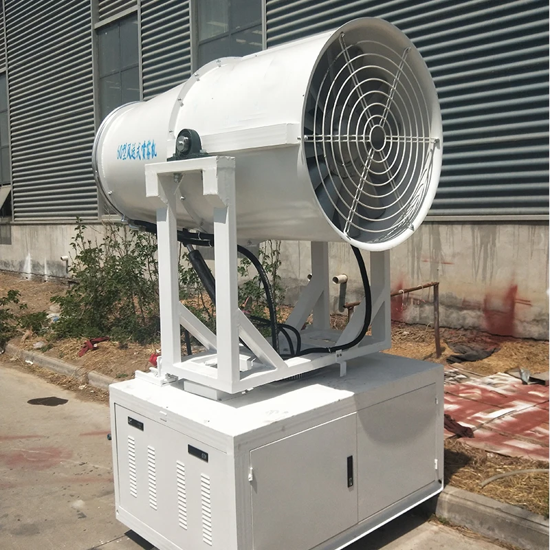 2025 Cheap Fog Cannon Cooling Mist Machines 30M Fog Cannon