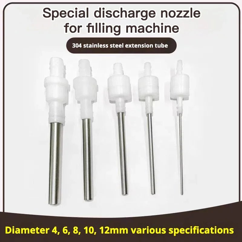 k05 Small Nozzles For Digital Liquid Filling Machine, Tiny Vials Filler Parts, Universal Filling Needles