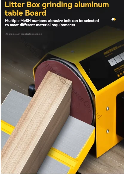 220v Electric Sander Woodworking Polishing Machine Wire Drawing Machine Knife Sharpener  Axe Sander Belt Sander