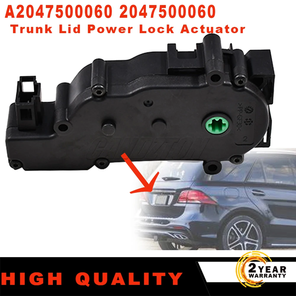 New For Mercedes-Benz S204 W205 C205 Tesla model 3 Rear Tailgate Boot lid Lock Actuator A2047500060 2047500060 car accessories