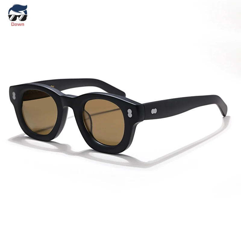 Fashion SSCOT New Round Acetate Fiber Sunglasses Men Myopia Reading Optical Women Elegant Prescription Sunglasses