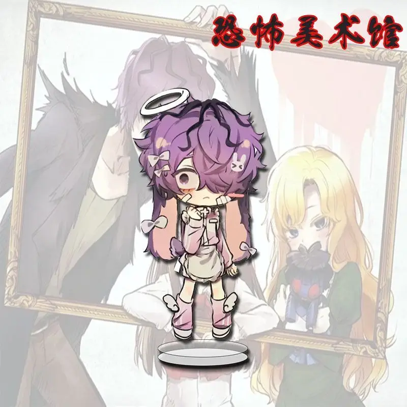 2026 neue Q-Version Anime Ib Eevee Garry Mary Acrylfigur Standmodell Schreibtisch Dekor Fans Sammlung Diy Requisiten Weihnachtsgeschenk