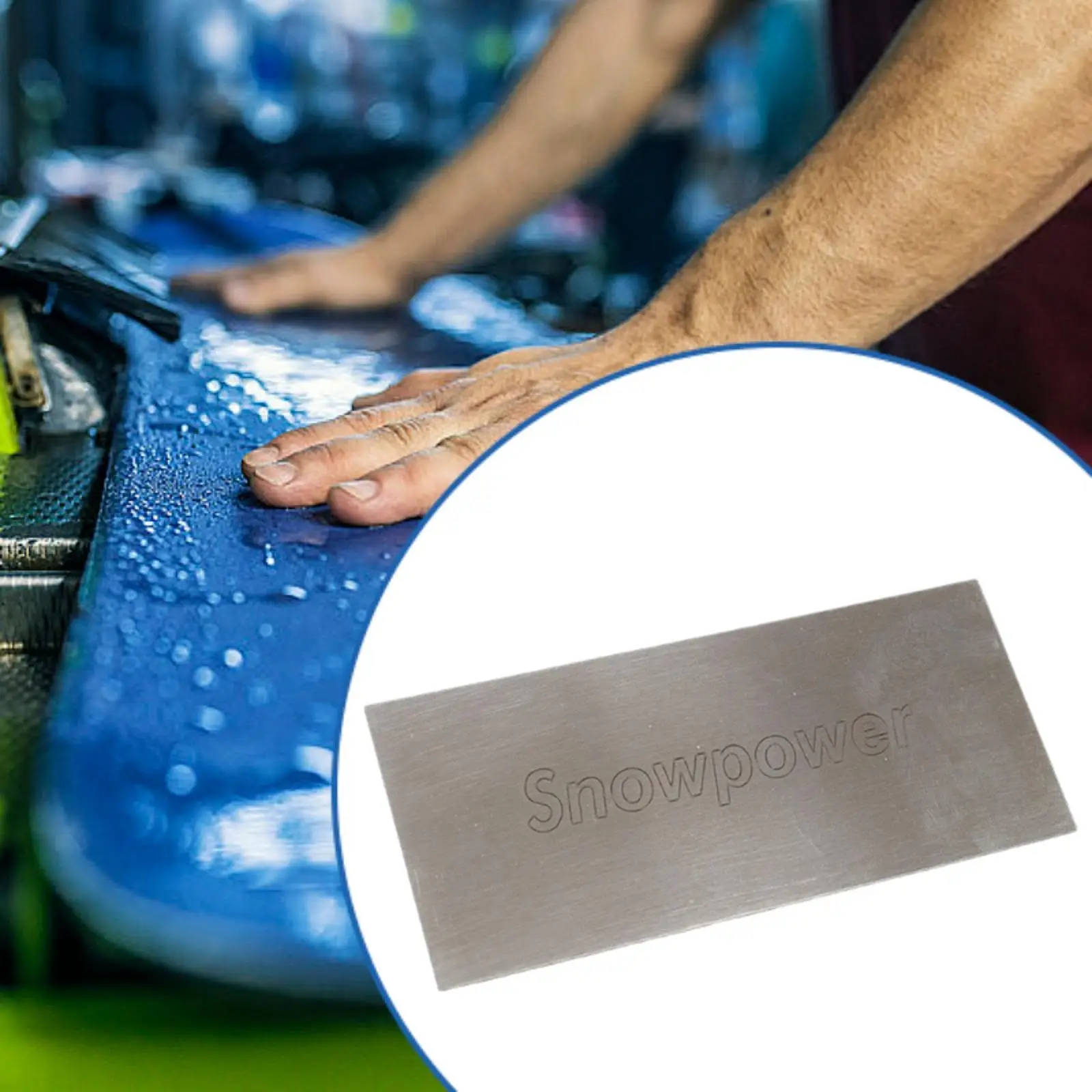 

Snowboard Wax Scraper Rectangle for Wide Ski Snowboard Tuning Single Board