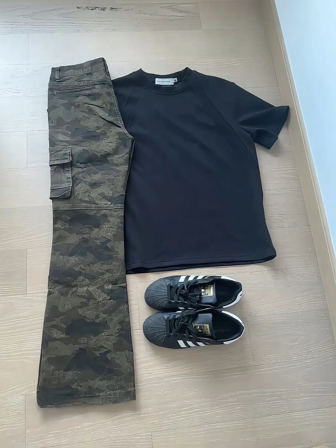 

Летние тонкие брюки Slim Fit с камуфляжным принтом, прямые, в американском ретро-стиле, для работы, повседневные, молодежные, из полиэфирного волокна