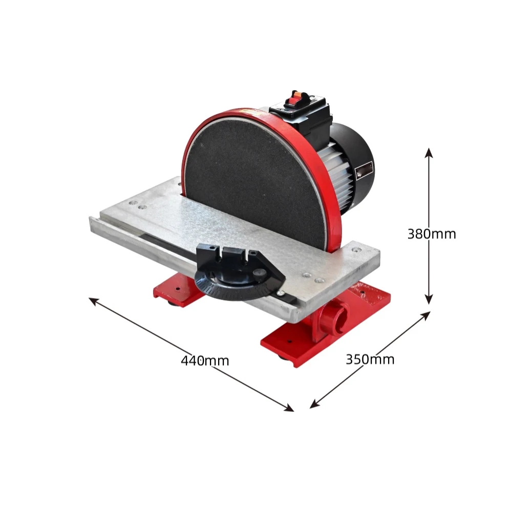 

Electric Tabletop Belt Disc Sanding Machine Household Grinder Polisher for Wood Metal Knife Sharpening DIY Projects