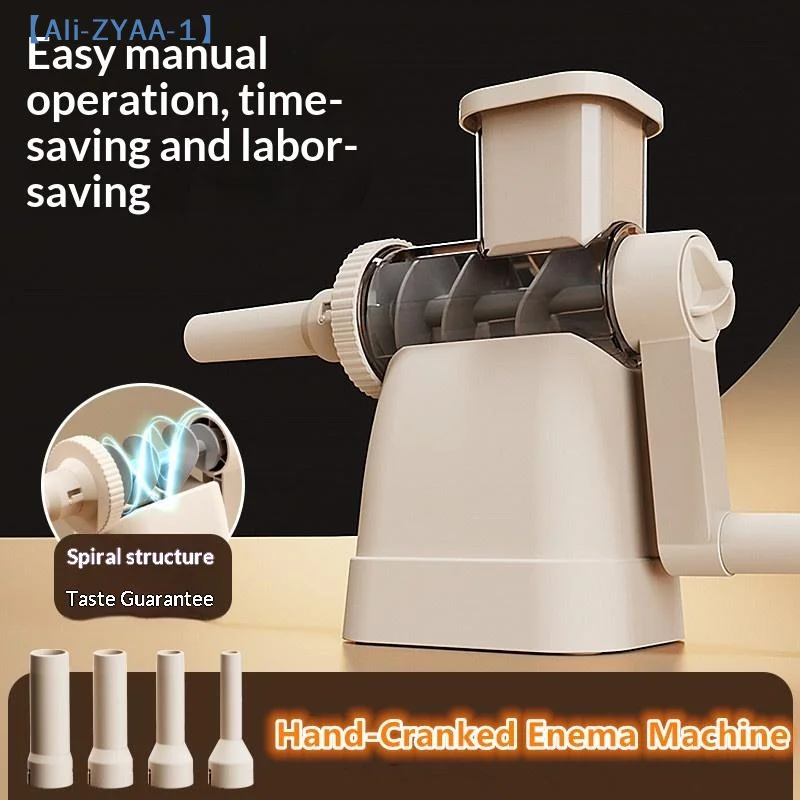 【ZYAA-1】Manual Sausage Stuffing Machine Homemade Sausages Stuffer Sausage Syringe Sausages Stuffer Manual Meat Injector Tools