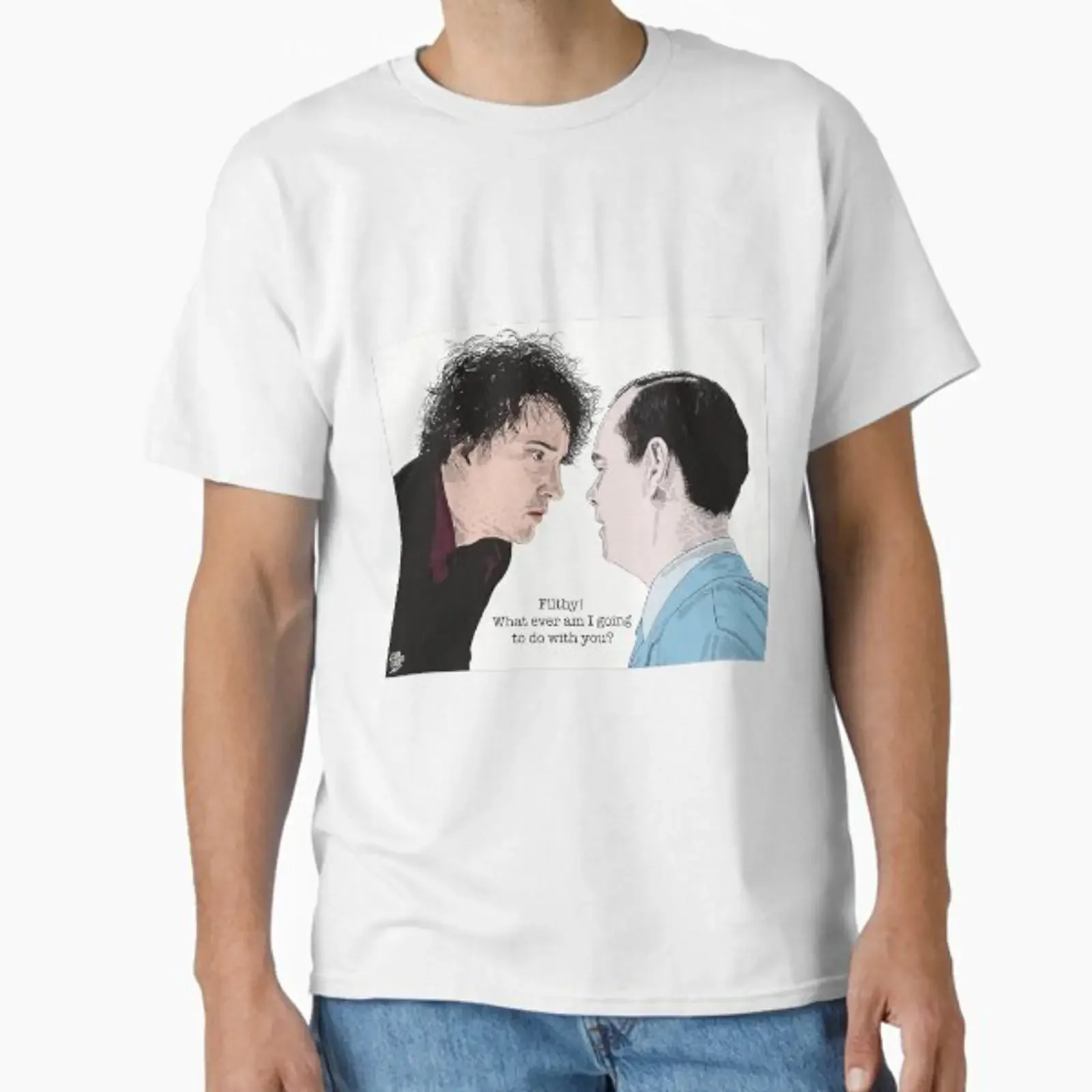 Bernard Black and the cleaner Books Grapes of Wrath Classic T Shirt vintage Washed fashion Unisex Casual Breathable