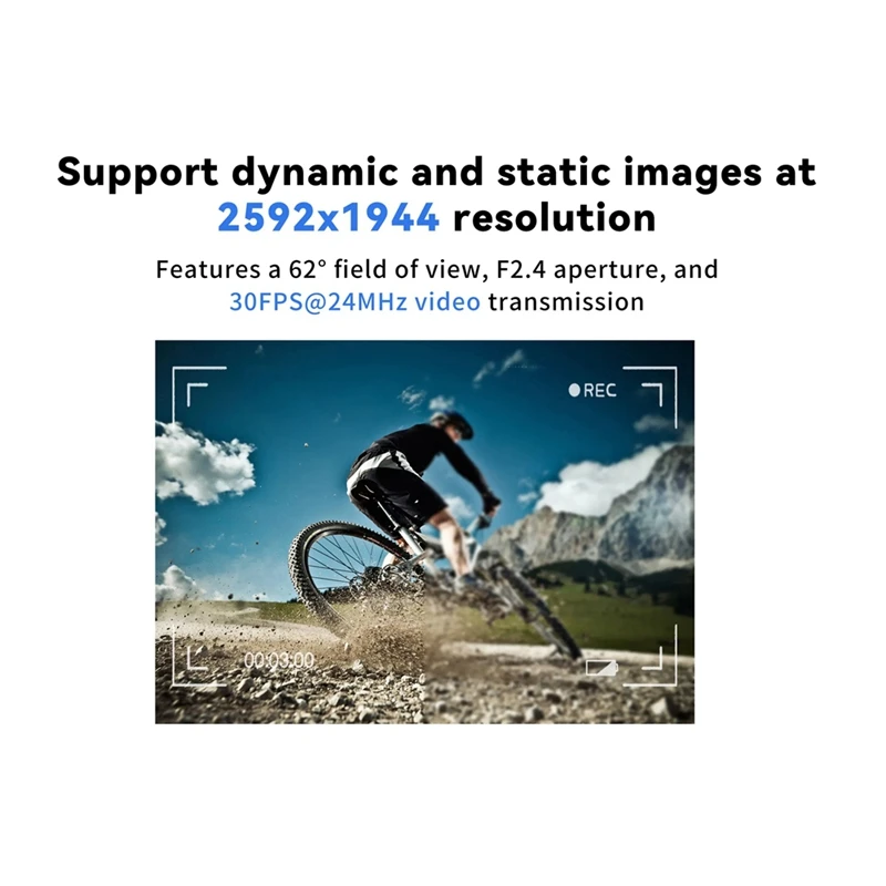 H ELTEC 오토메이션 와이파이 할로우 모듈, 라즈베리 파이 HAT 5MP 카메라용 파이 캠로우, 32.5Mbps 고속 데이터 전송 메쉬 네트워킹