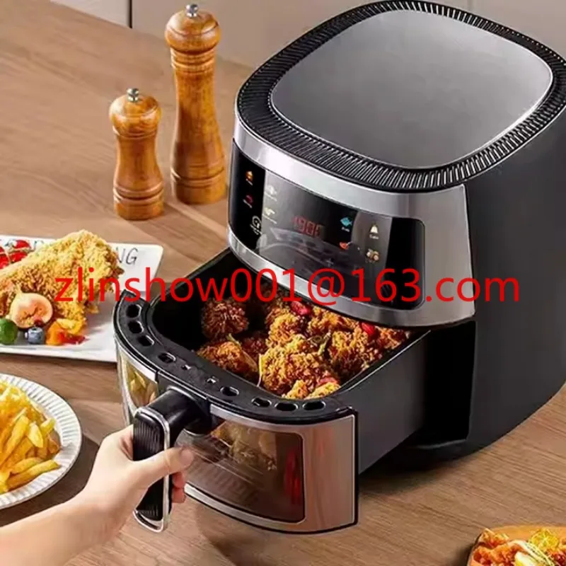 Friggitrici Ad Aria Multifunzionali All'ingrosso 7L 8L Friggitrice Forno Friggitrice Ad Aria Antiaderente Cottura Facile