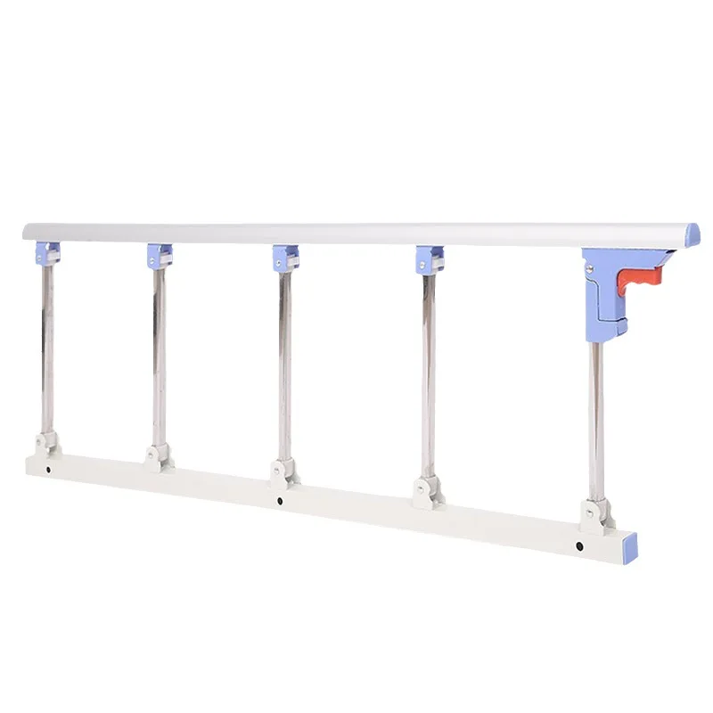 Stainless steel folding bed guardrail, anti-fall bed railing accessories handrail universal