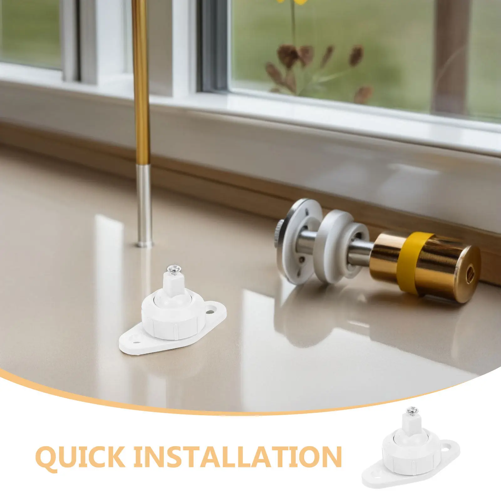 8Pcs Adjustable Security Sensor Wall Mount Bracket Universal Infrared Motion Alarm Holder Weather Resistant Pir Mount