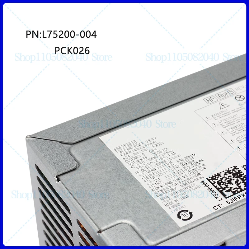 Novo para hp 800 880 g4 g5 g6 550w fonte de alimentação PA-5551-1HA pck026 L75200-001 L75200-004