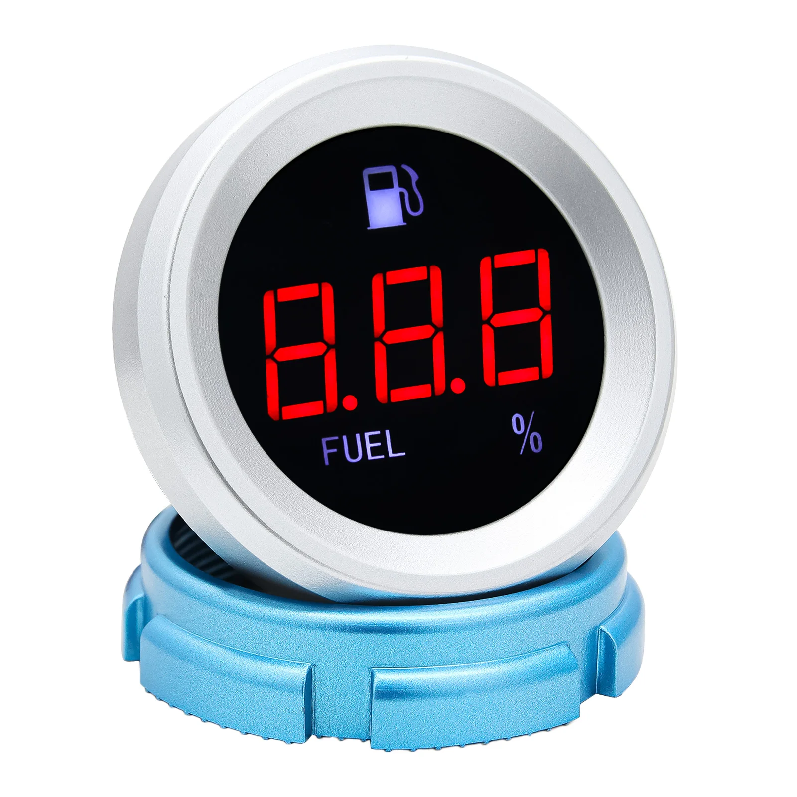 Digital Meter Car Fuel Level Gauge Meter With 0-190Ohms Fuel Float Level Sensor 100-500MM For 12V 24V Car Boat Marine Universal