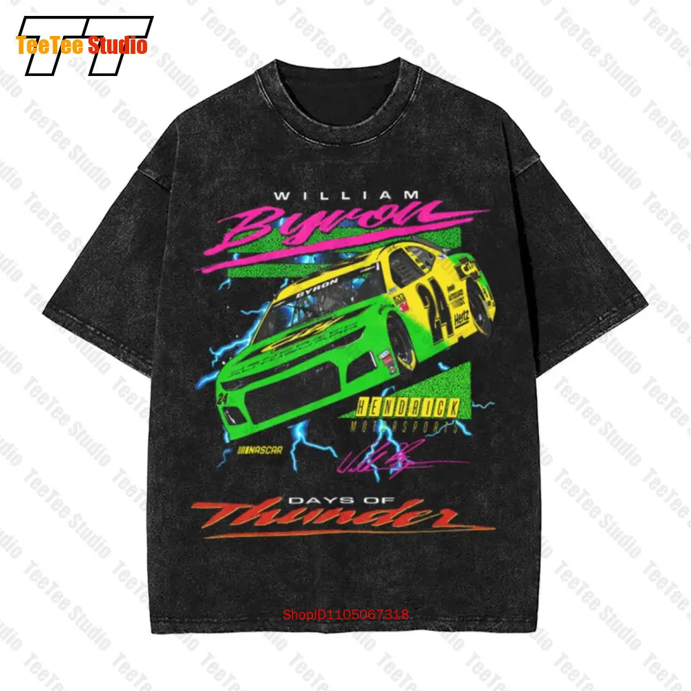 William Byron Hendrick Motorsports Team Day Of Thunder Vintage camiseta extragrande KT8G