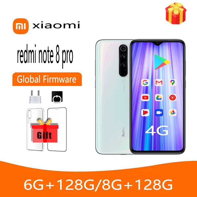 Xiaomi-redmi Note Pro Smartphone Rom Global Telefone Usado 8g 128g