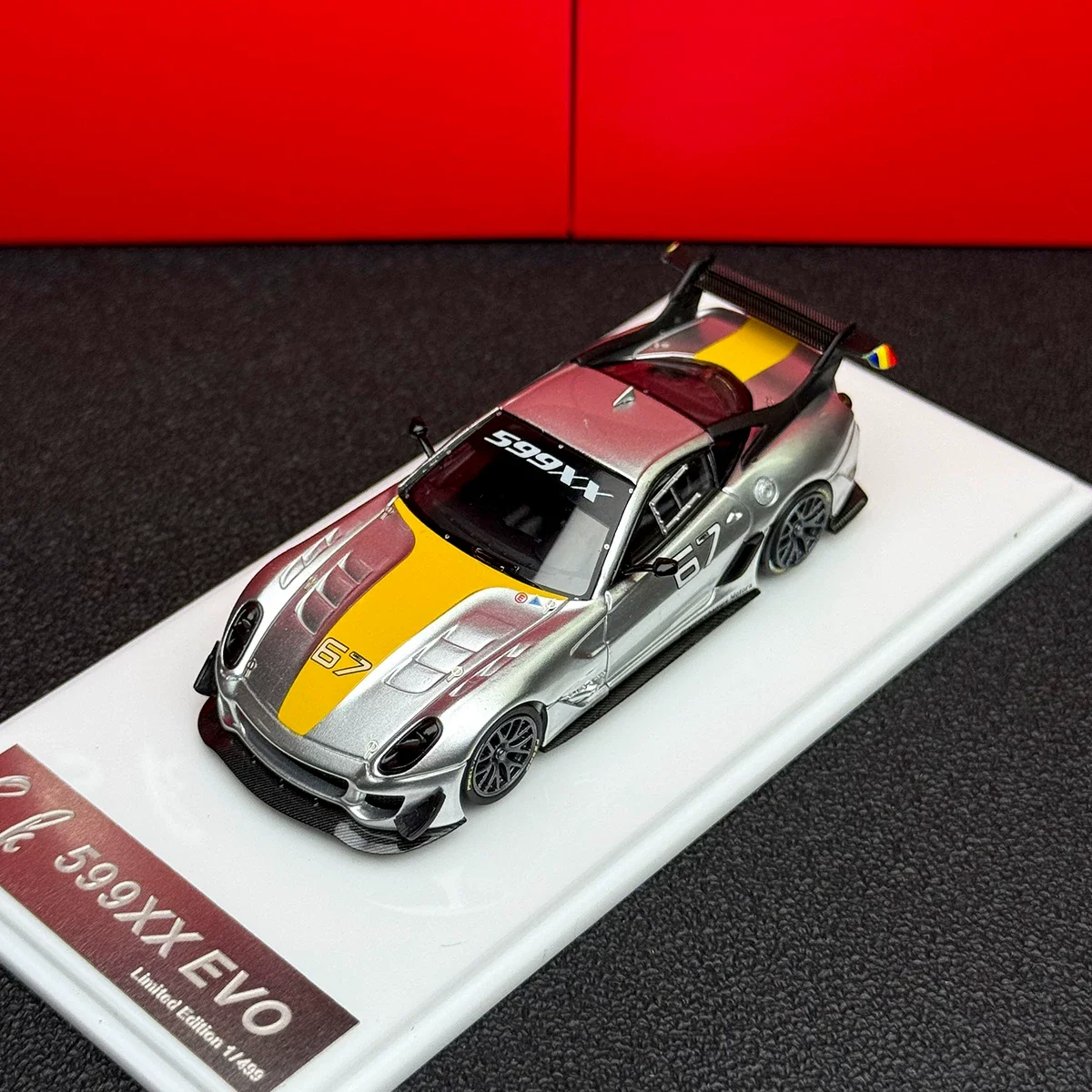 SK MODEL 1/64 599XX EVO New Spot Goods Collection Edition Alloy