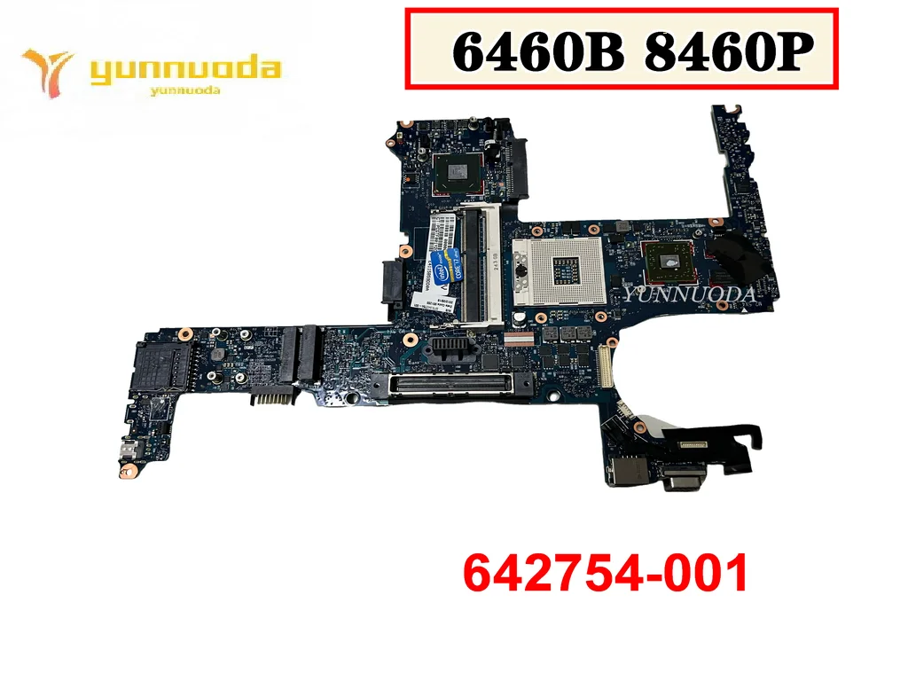 Original For HP EliteBook 6460B 8460P Laptop Motherboard 642754-001 642754-501 6050A2398501 642754-001 Tested Good Free Shipping