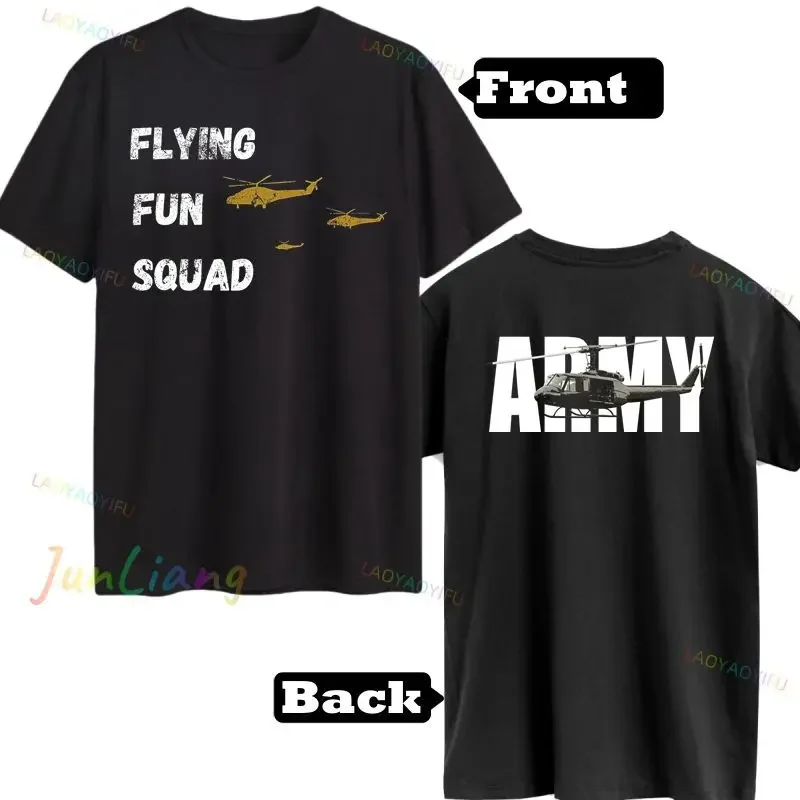 

Flying Fun on, Fun Printed Shirt Oversized Short Sleeved Casual O-neck Men's T-shirt Size XS-4XL