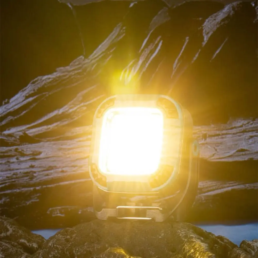 Lampe de travail Led très brillante, compacte, 1200mAh, Mini lampe de Camping, sans fil, Portable, lanterne d'urgence en plein air, pêche