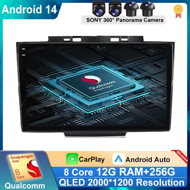 

Android 14 DSP 4G Car Radio For Great Wall Haval H5 Greatwall Hover H5 H3 Car Multimedia Player Autoradio GPS Navigation Stereo