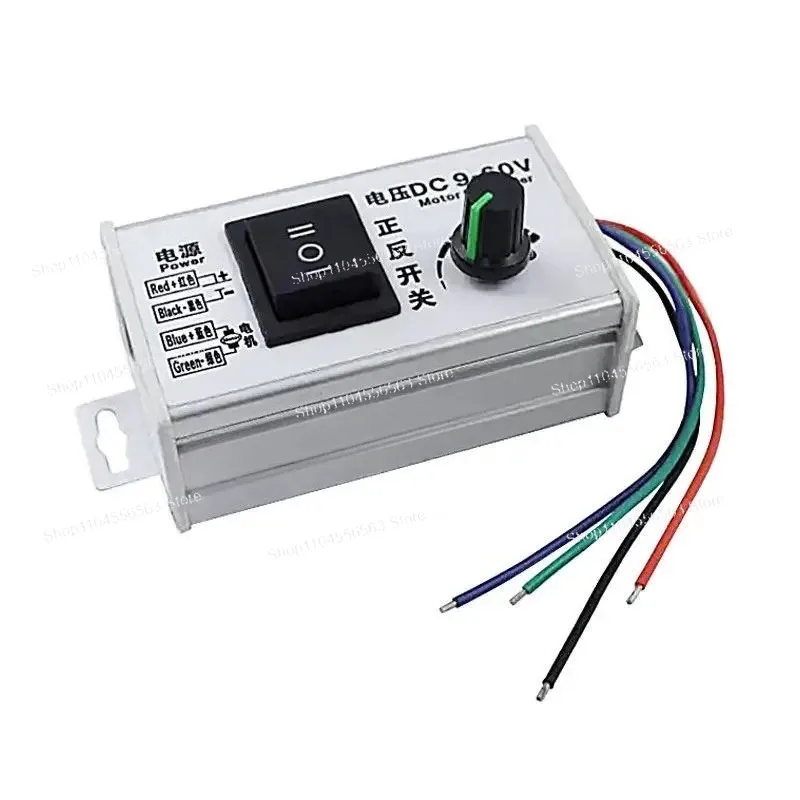 PWM DC Motor Speed Controller 12V-60V 20A Forward Reverse Switch for 775 795 895 Brush Motor Regulator