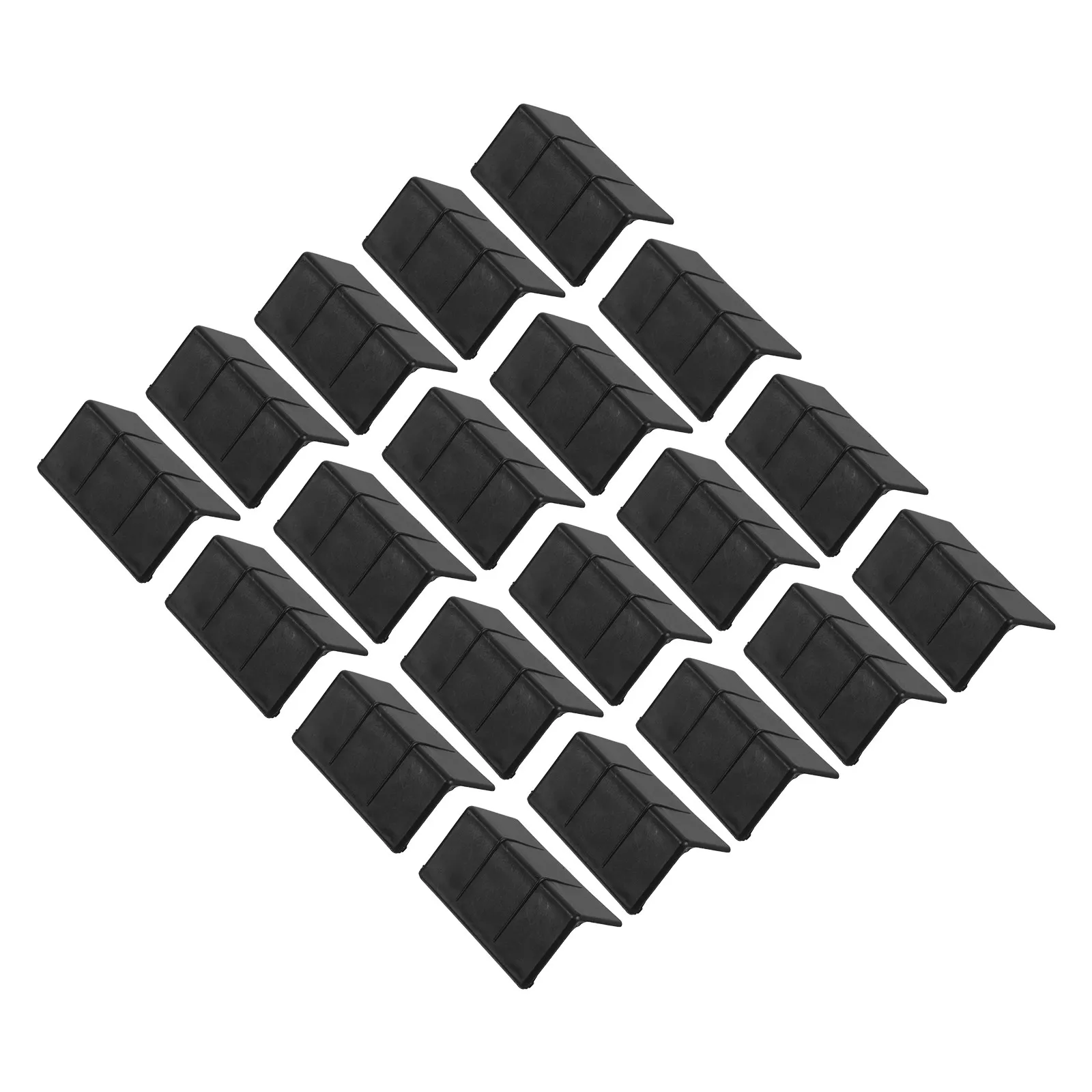 

20Pcs Packaging Corner Protectors Heavy-Duty Plastic Edge Guards Thickened Impact-Resistant Transport Corner Guards