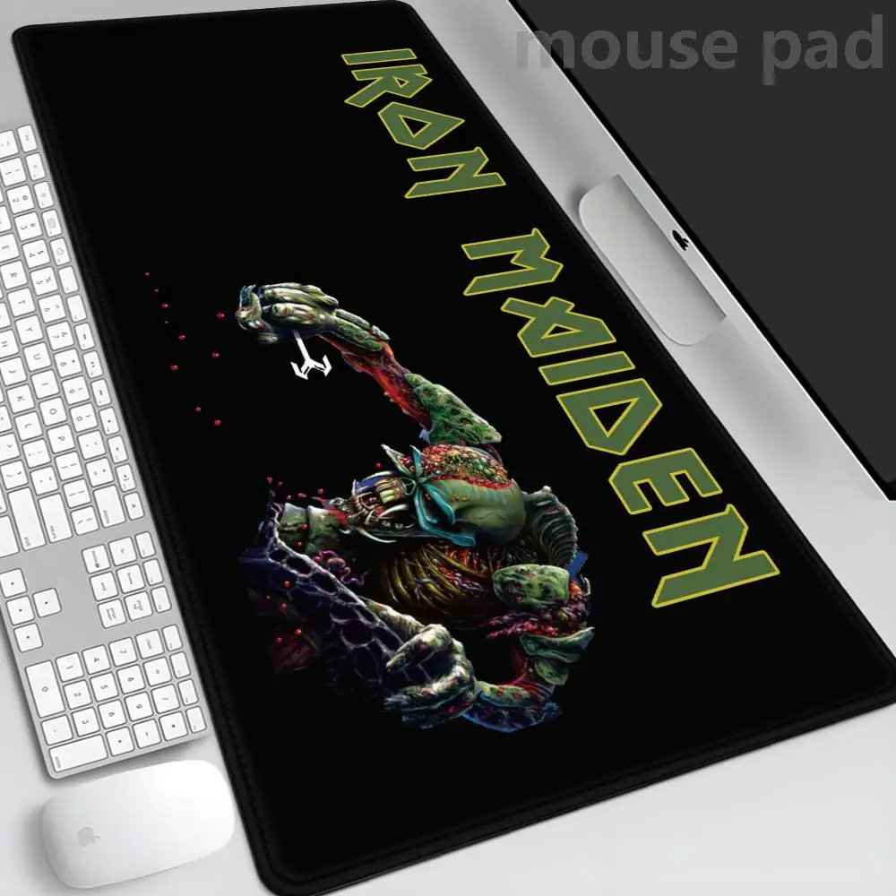 Cool I-I-Iron M-Maiden Mousepad Large Gaming Mouse Pad LockEdge Thickened Computer Keyboard Table Desk Mat