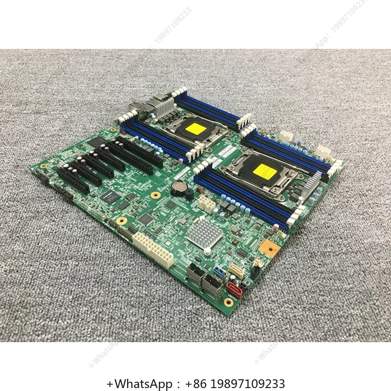 

Подходящая двухсторонняя серверная материнская плата X99 C612, чип E-ATX 2680V4, поддержка запуска NVEM
