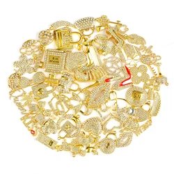 50pcs Mixed Gold Plated Charms For DIY Bracelet Bangle Making  Accessories