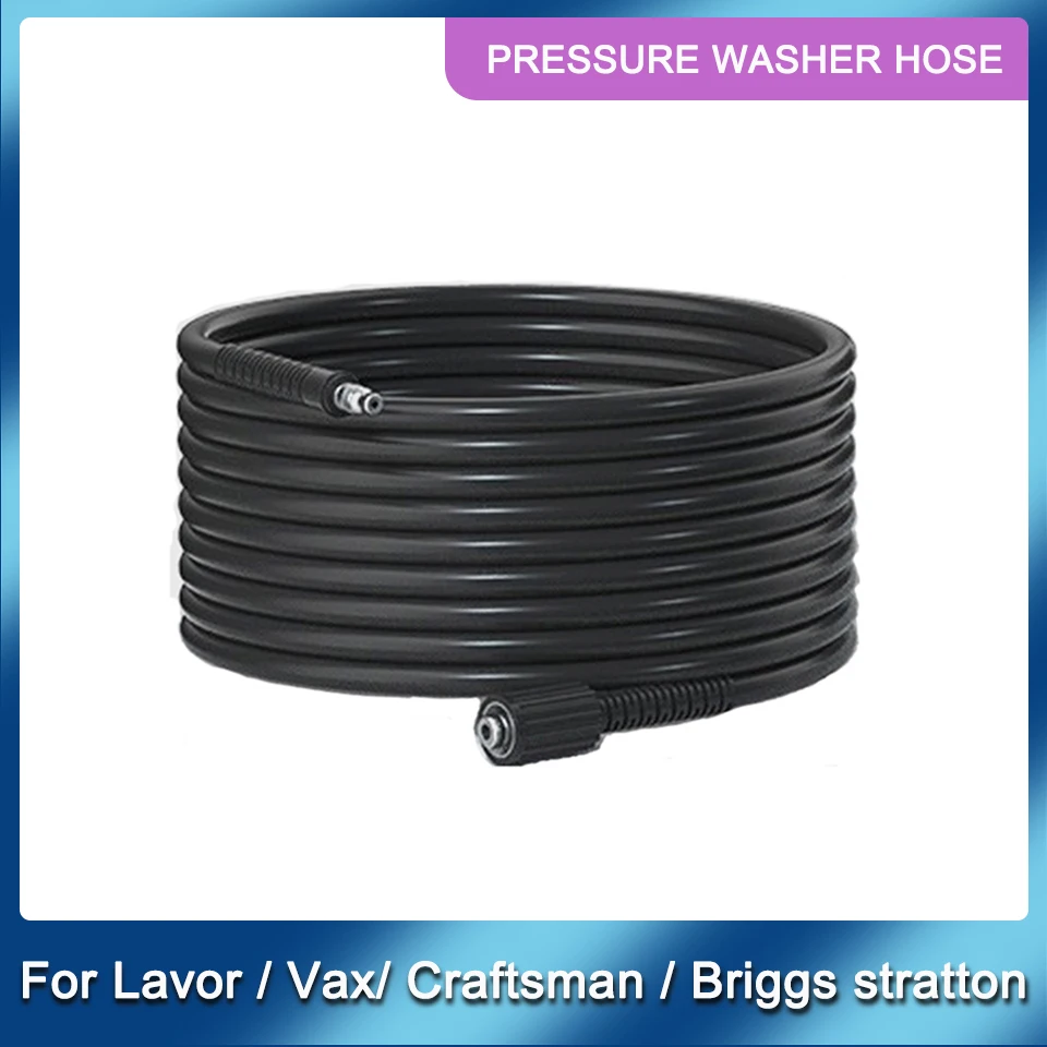 8-20m Pressure Washer Hose For Lavor/Vax/Craftsman/Briggs Strattom Extension Pipe Cord High Pressure Water Cleaning Hose