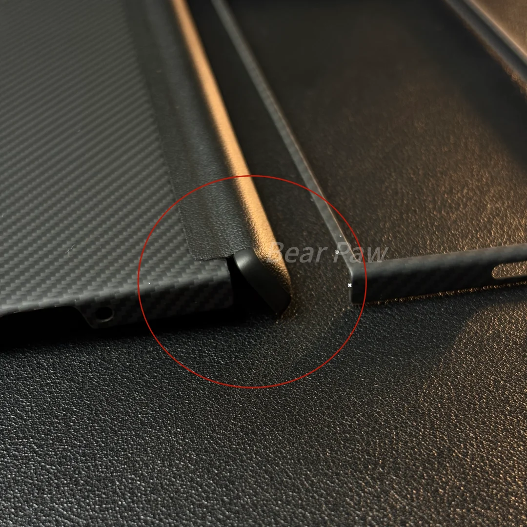 Central Hinge Magnetic Case for GalaxyZ Fold 6 Carbon Fiber Case for Magsafe Case for Samsung Galaxy Z Fold 6 Aramid Fiber Case