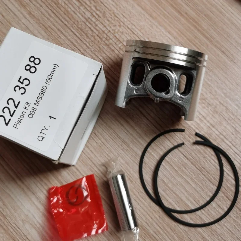 Replacement 60mm Piston Kit For Stihl 088 MS880 Replace OE 1124‑030‑2007 Heavy‑Duty Chainsaw 2‑Stroke Engine Spare Parts