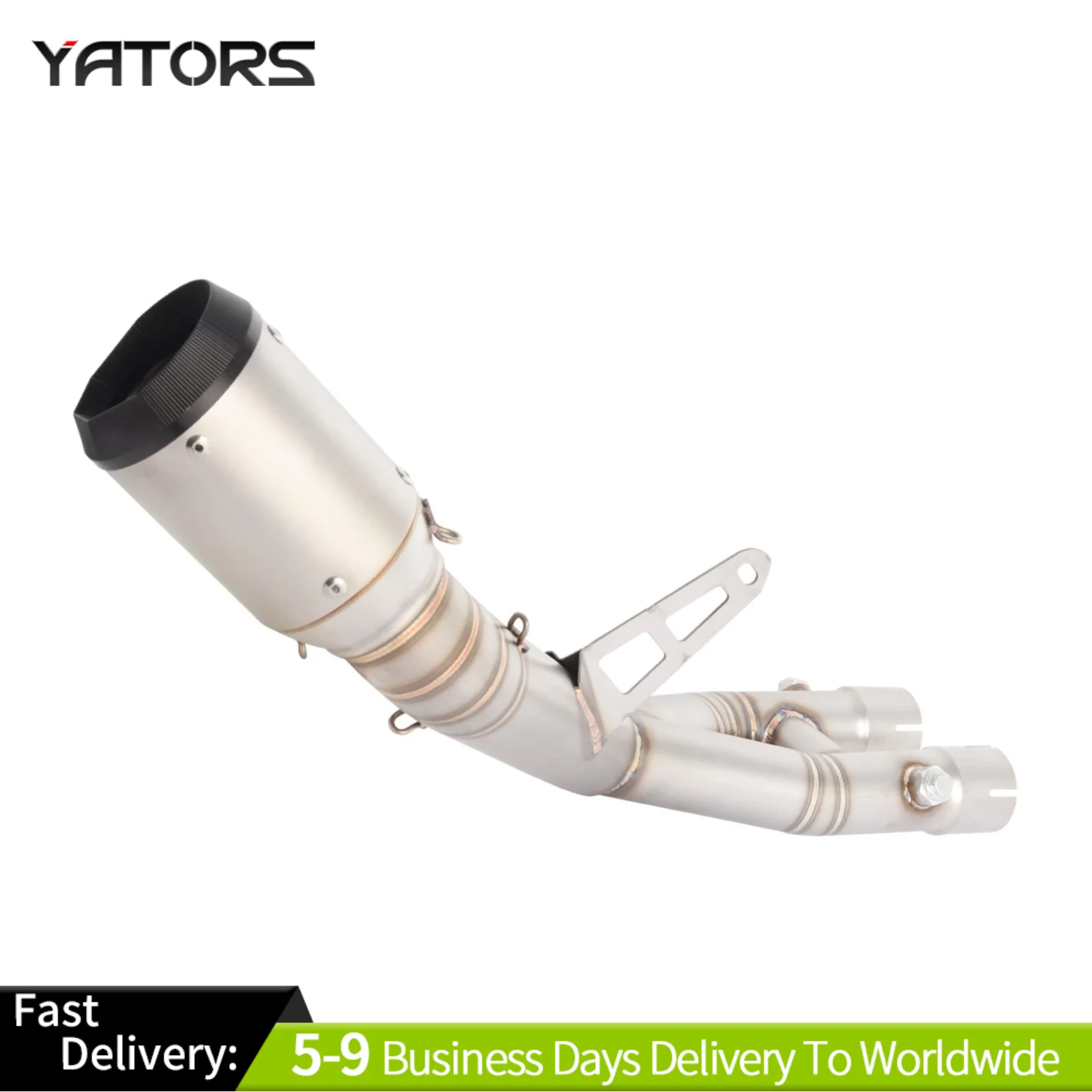 

Slip on For Yamaha YZF R1 MT-10 2015-2021 Exhaust Tips Muffler Pipe Middle Exhaust Systems Exhausts Pipes