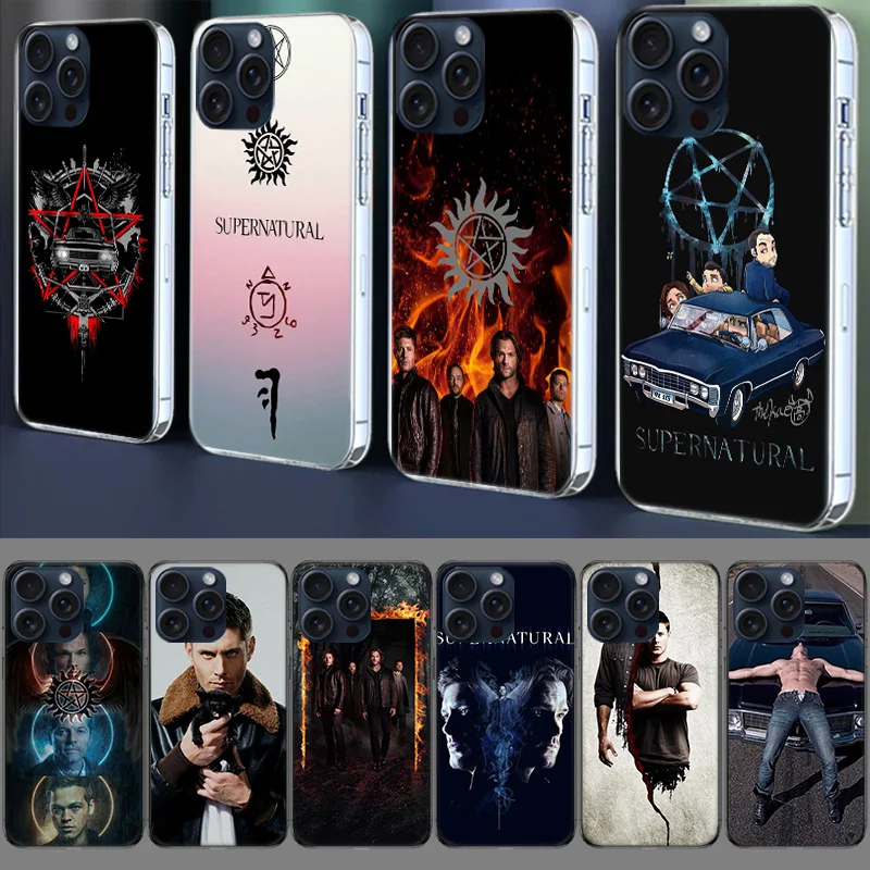 Supernatural Jensen Ackles Clear Case For Apple iPhone 12 13 Mini TPU 11 14+ 15 16 Pro Max Capa Plus XR X XS Max Phone Cover Sil