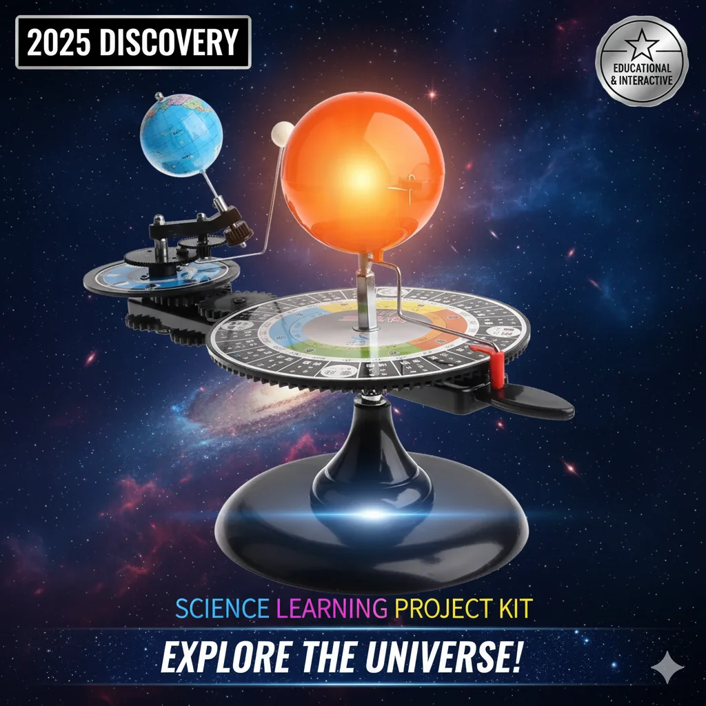 Sun Earth Moon Solar System Orbital Model Educational Planetarium Project Sun Earth Moon Orbital Kit 1set
