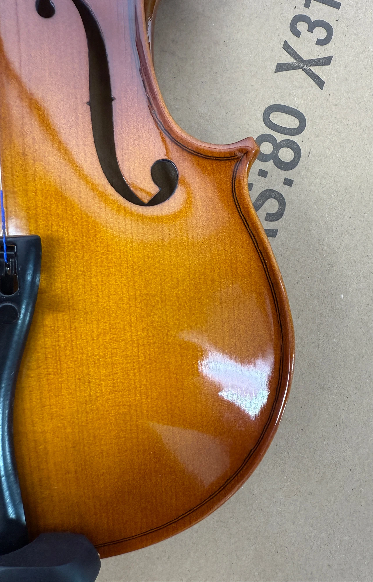 Handmade Violin 4/4, Rich in Tone, Student Violin, Suitable for Beginners to Practice, Full-Size Violin 4/4 3/4 1/2 1/4, Comes with Case, Bow, Shoulder Rest, and Strings