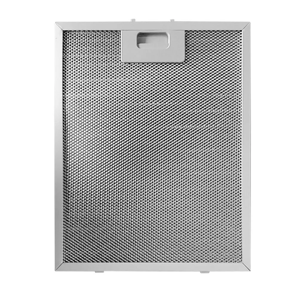

1pcs Silver Cooker Hood Filters Metal Mesh Extractor Vent Filter 340x270x9mm For Most Brands Of Range Hood Vents