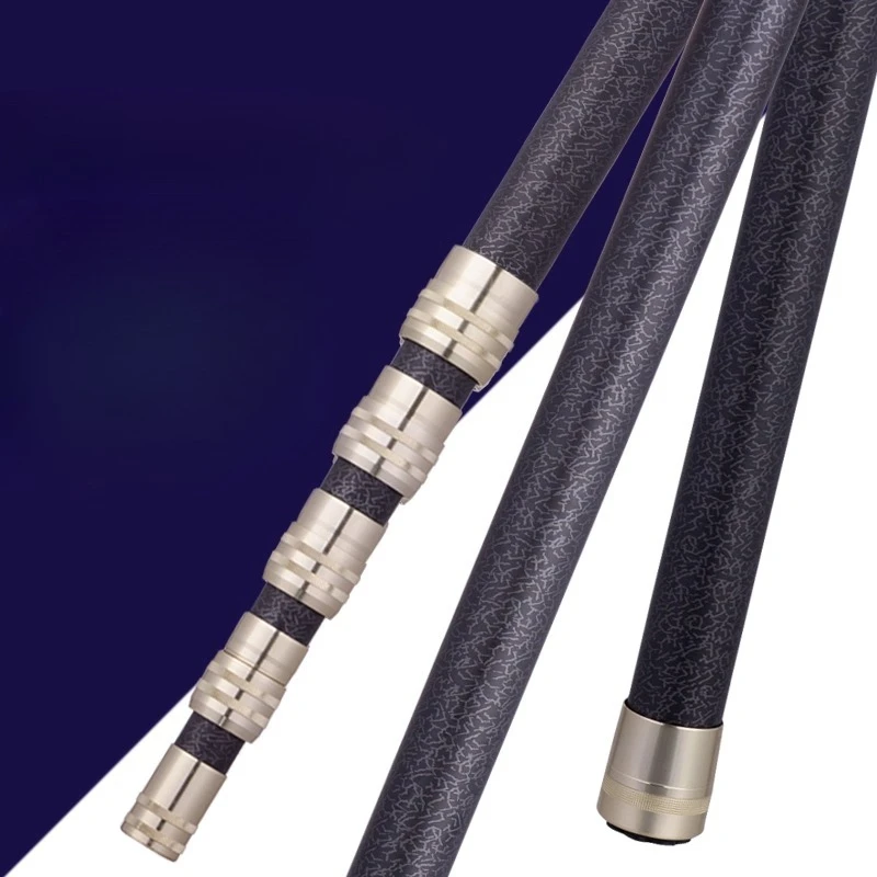 Multifunctional Carbon Dipnet Rod Hardened Fishing Rod Big Thing Dip Net Fishing Gear