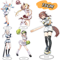 15CM Cutey Hololive Vtuber Anime Figure Stand Usada Pekora Uruha Rushia Hosimati Suisei Inugami Korone Standing Acrylic Model