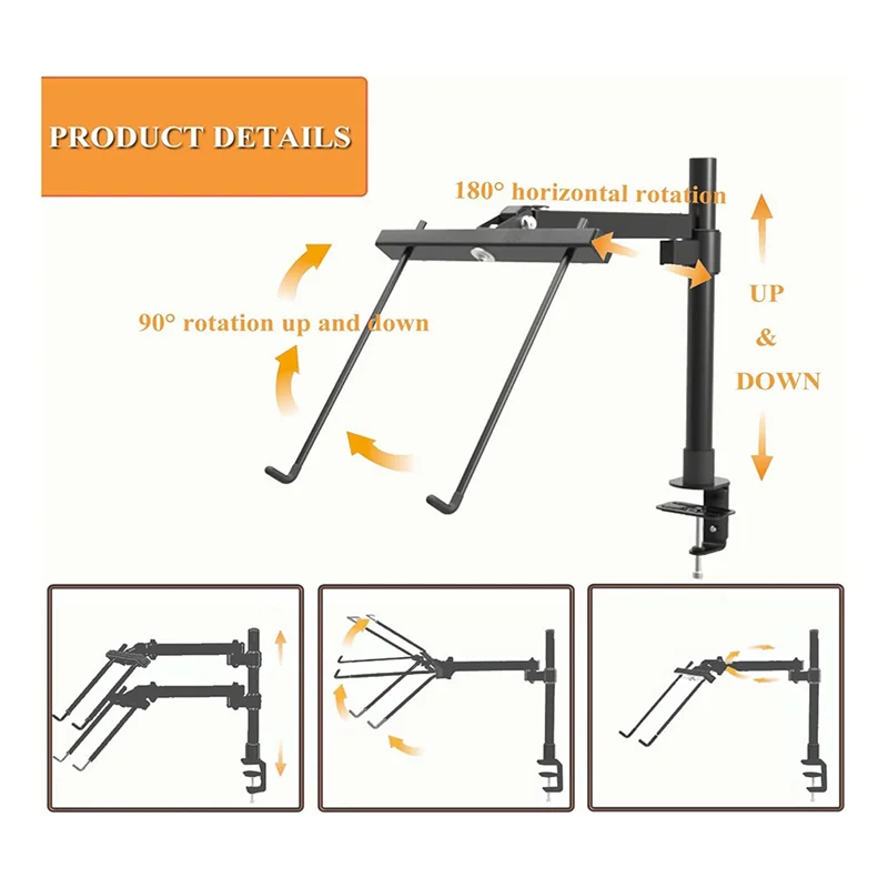 

Metal Needlework Frame Stand Adjustable Rotating Embroidery Stand Embroidery Frame Stand For Needle Points, Fine Workmanship