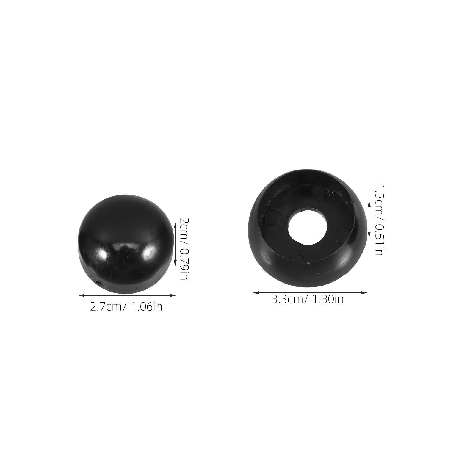 10 個の遊び場部品用品プラスチックナットキャップ安全保証簡単なインストール屋外対応耐久性のある素材