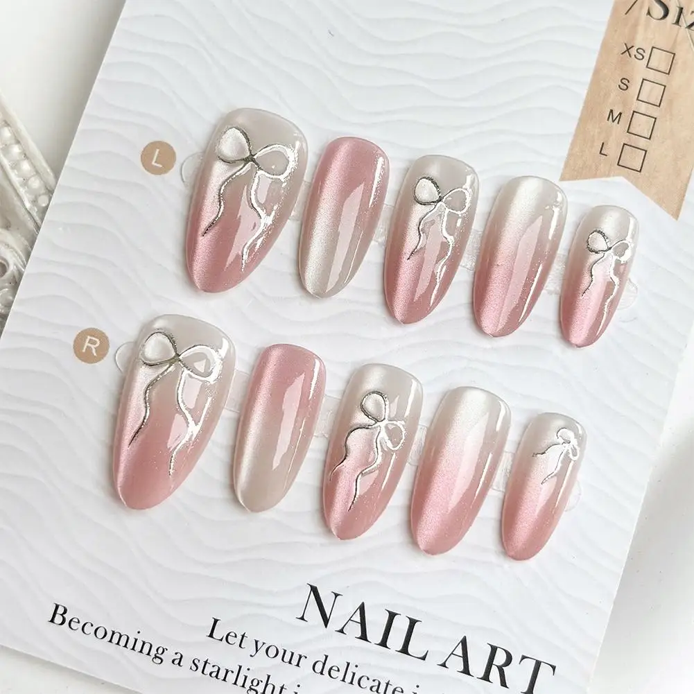 Faux ongles de manucure à la mode, armure faite à la main et pointes détachables, outil d'art de décoration