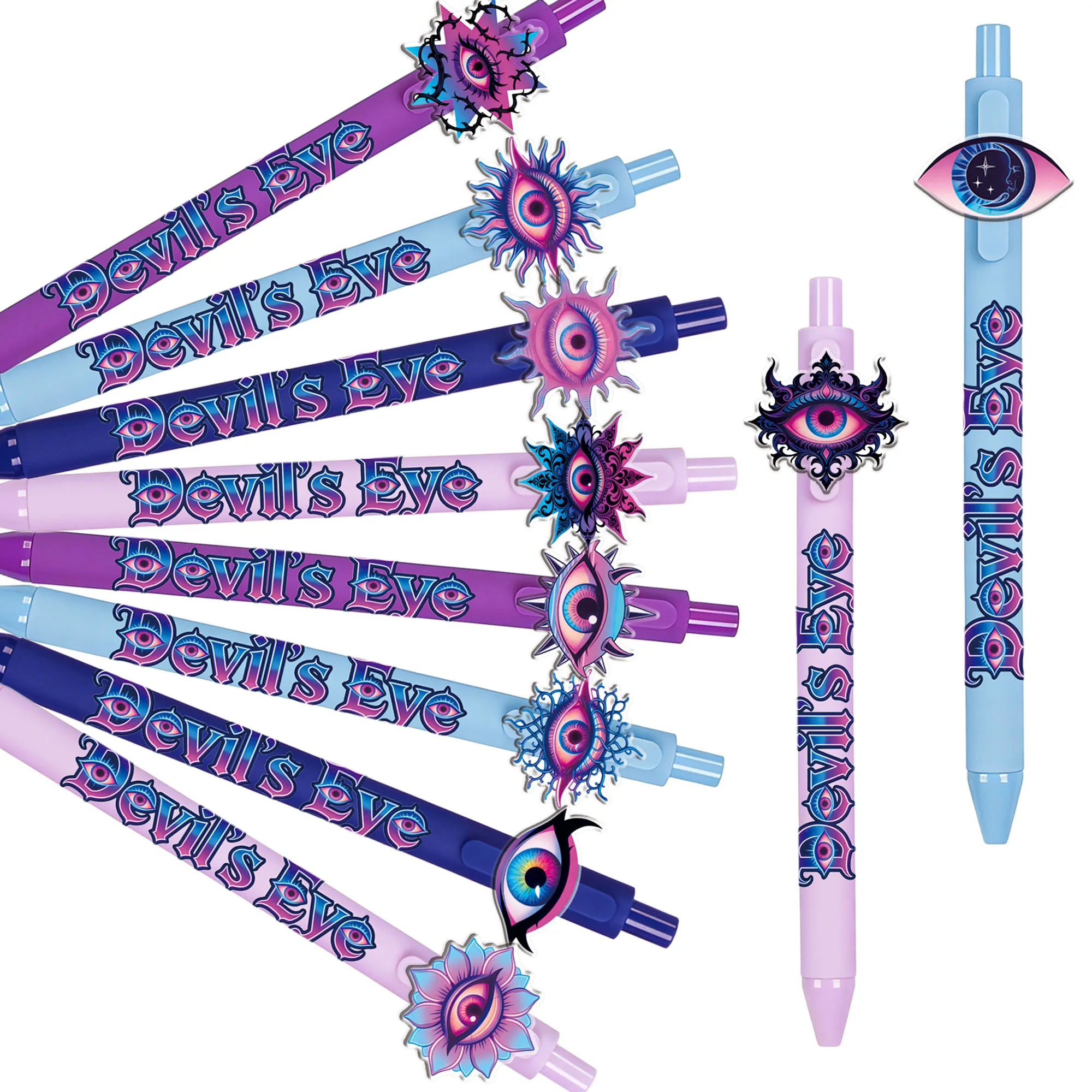 

10PCS Creative Magic Demon's Eye Series Gift Pens Student Writing & Signing Stationery Perfect Gift