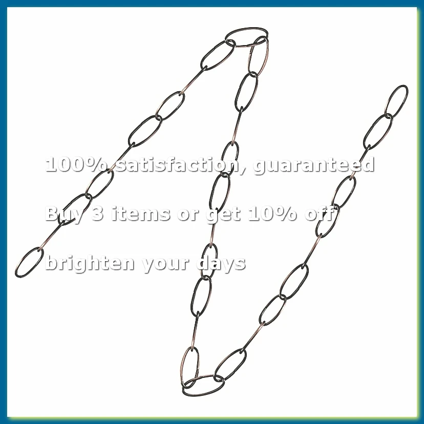 Heavy Duty Chain For Vintage Chandelier Hanging Lamp 1M Red Bronze