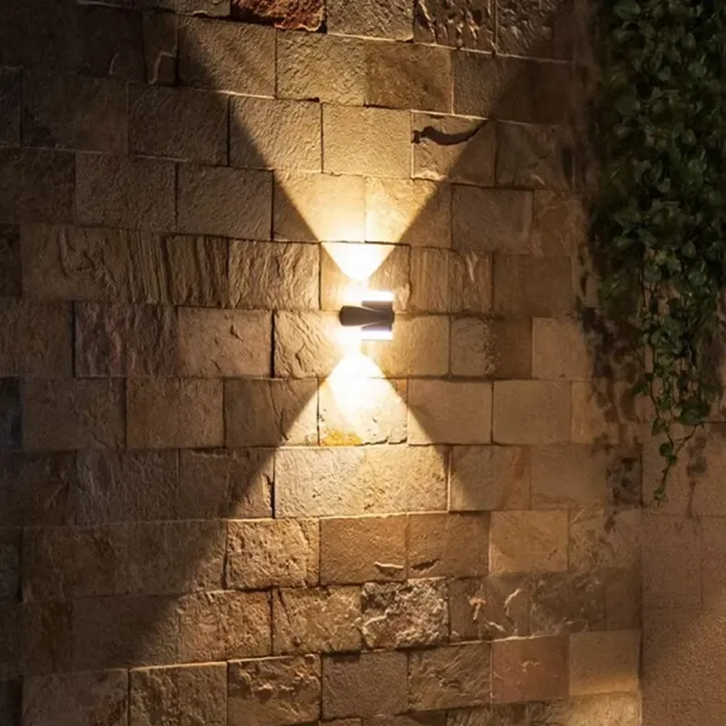 Lighting Project Supplier Custom Exterior Wall Lamp LED Outdoor Park Garden Villa Courtyard Wall Light Wholesale