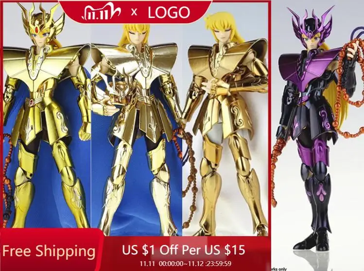 

MST Model JModel Saint Seiya Myth Cloth EX/EXM Virgo Shaka Metal Body Action Figure Knights of Zodiac 24K OCE Anime