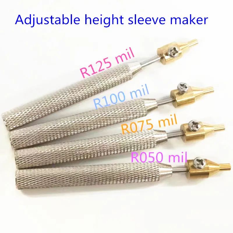 

1PCS Probe Puncher 100/75/50/125mil Testing Needle Knocker Sleeve Retracting Device