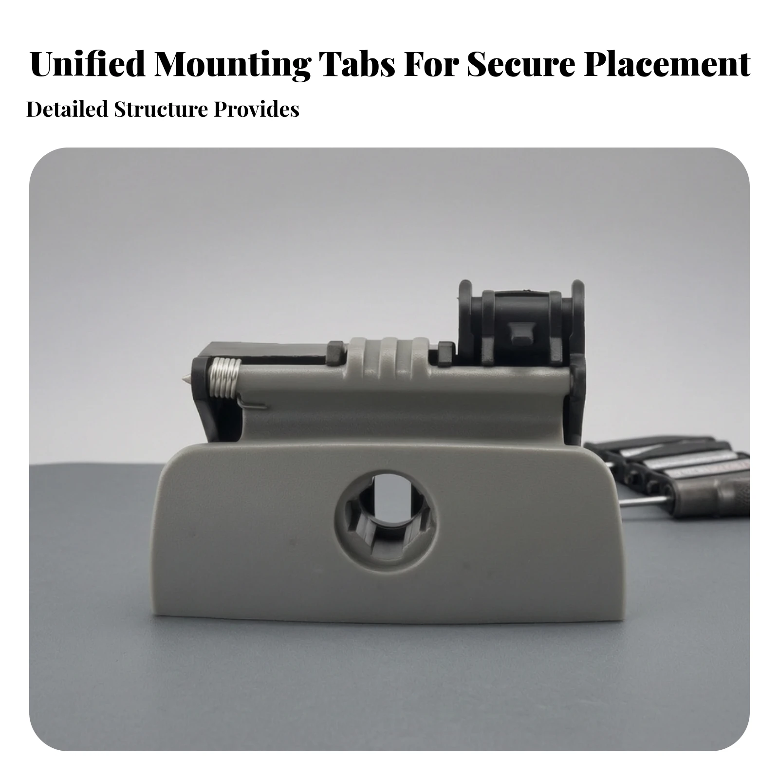 Glove Box Latch Handle Assembly Direct Fit Glove Box Handle Latch Hardware Replacement Car Part Easy to Install for Mechanics