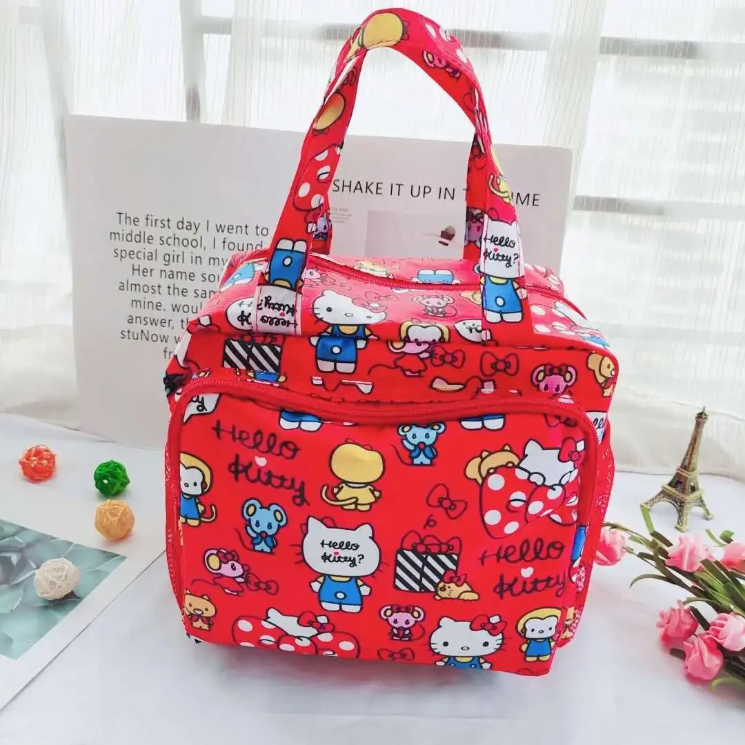 Sanrio dessin animé ma mélodie boîte à déjeuner sac bonjour kitty sac à main nouvelle maman sac de rangement sac fourre-tout